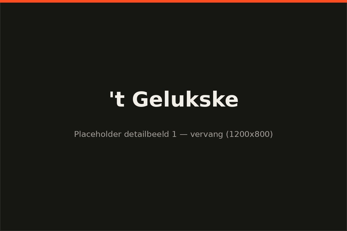 Detailbeeld 1 van het project voor 't Gelukske